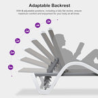 PURPLE LEAF Patio Chaise Lounge Chair - Image 9