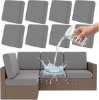 Smiry Waterproof Patio Cushion Covers, Stretch Outdoor Furniture Covers | Couch by Smiry
