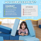 Erament 22Pcs Modular Kids Play Couch - Image 7