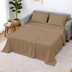 Cottington Lane Sleeper Sofa Sheets Full Size, 4 Piece Premium Quality 100% by CottingtonLane