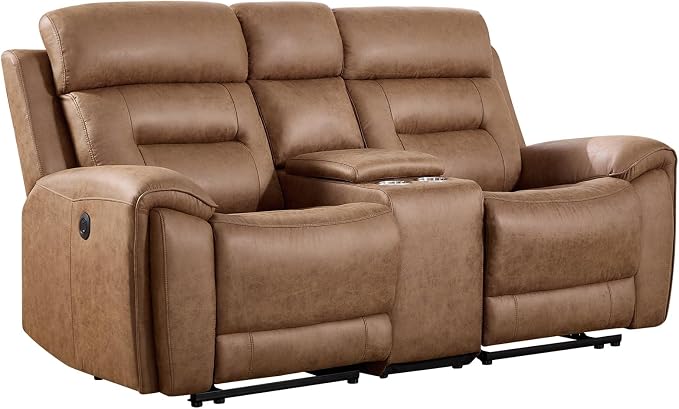 ANJ Power Reclining Loveseat Sofa - Image 8
