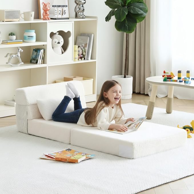 Tiita Convertible Folding Kids Sofa Bed - Image 2