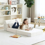 Tiita Convertible Folding Kids Sofa Bed - Image 2