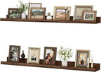 Floating Shelves for Wall, 36 inch Wood Floating Shelves Set of 2, Picture by Unknown