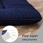 MAXYOYO Cot Japanese Floor Futon Mattress, Single Size Tatami Mat Sleeping Pad - Image 6