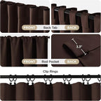 Joydeco Blackout Curtains 96 Inches Long - Image 2