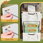 DEVAISE 2 Drawer File Cabinet - Image 5