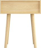 Atlantic Loft & Luv Remy Boho Mid-Century Natural Storage Drawer, Finish Rattan - Image 5
