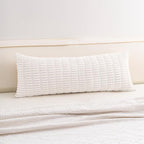 Aegero Corduroy Decorative Throw Pillow Covers 14x36 InchSoft Striped Pillow by Unknown