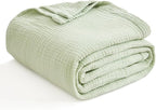 EMME Muslin Blankets for Adults Throw Blanket for Couch Breathable Gauze Soft - Image 7