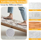HEBE Hallway Runner Rug 2'x5', Washable Non Slip Kitchen Rug Runner | Soft Boho - Image 3