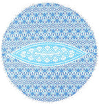 Mandala Floor Pillow Cover Meditation Cushion Seating Throw Hippie Round - Image 8