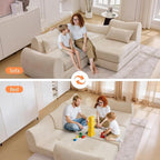 102" Modular Sectional Boneless Couch - Image 3