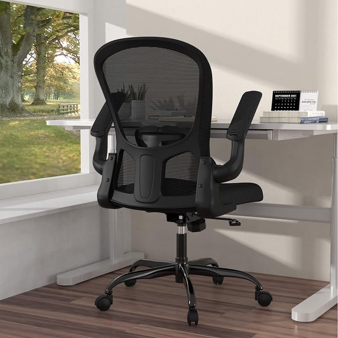 Ergonomic Office Chair, Comfort Swivel Home Office Task Chair, Breathable Mesh by Silybon