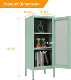 Slim Metal Storage Cabinet - Image 3