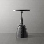 Homes: Inside + Out Halric Modern 24" Tall Round End Table - Image 10