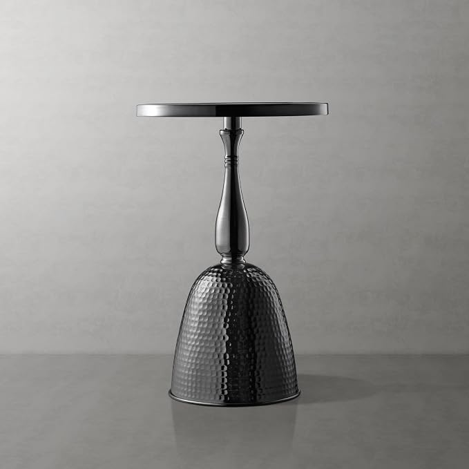 Homes: Inside + Out Halric Modern 24" Tall Round End Table - Image 10