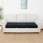 Smiry Waterproof Couch Cushion Covers, Stretch Jacquard Thick Sofa Cushion - Image 5
