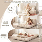 Folding Sofa Bed, Convertible Sleeper Chair - Image 5