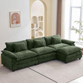 Oprisen 120" Modular Sectional Sofa, Comfy Cloud Couch Sectional Sofa by Oprisen
