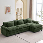 Oprisen 120" Modular Sectional Sofa, Comfy Cloud Couch Sectional Sofa by Oprisen