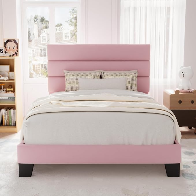 Allewie Twin Size Platform Bed Frame by Allewie