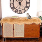 IRIWOOL Premium Genuine Fur Sheepskin Rug Real Australia Sheepskin Natural - Image 2