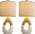 OYEARS 19'' Small Boho Table Lamps - Image 7