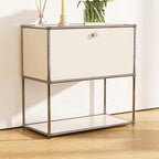 Modern Storage Cabinet White D Versatile Free-Standing Organizer - Image 6