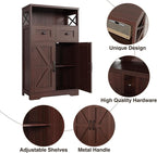 Befrases Dark Brown Storage Cabinet - Image 7