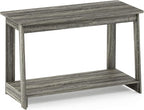 Furinno BEGINNING TV Stand, 2-Tier Rectangular Entertainment Center - Image 4