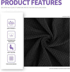 ZNSAYOTX 3 Piece Loveseat Covers - Image 4