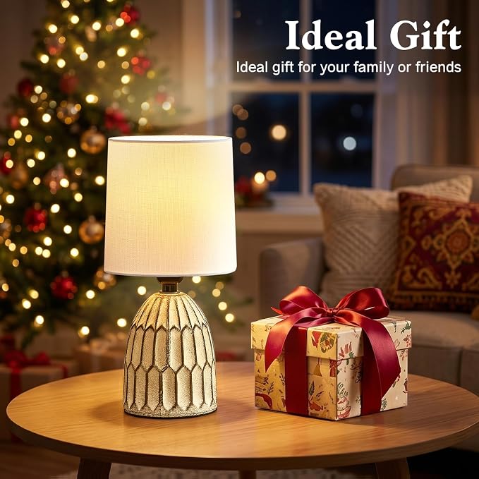 EJIAXIN Small Table Lamp -13.5" Boho Lamp - Image 7