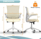 Office Chair for Long Hours & Lower Back Pain Relief – 4" Thick Molded Foam - Image 2