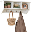 Shaker Cottage 36-Inch Wall-Mounted Coat Rack by AlaterreFurniture