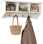 Shaker Cottage 36-Inch Wall-Mounted Coat Rack by AlaterreFurniture