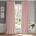 MIULEE Light Pink Velvet Curtains 52x84 inches Luxury Blackout Curtains | by MIULEE
