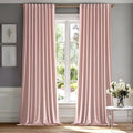 MIULEE Light Pink Velvet Curtains 52x108 inches Luxury Blackout Curtains | by MIULEE