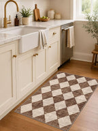 Checkered Entryway Rug - Image 7