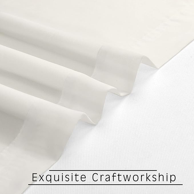 Short Sheer Curtains 24 Inches Long 2 Panels - Image 4