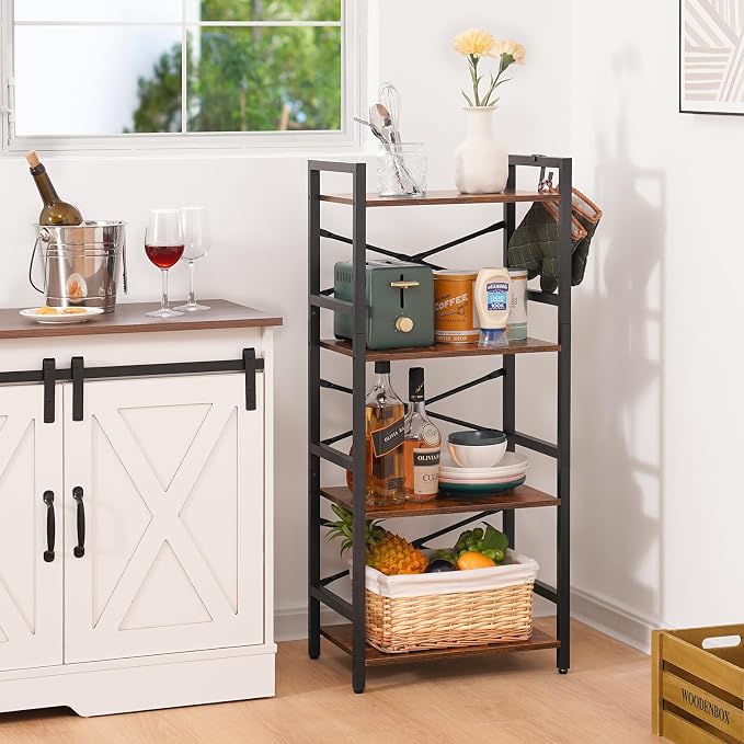 Yoobure 4 Tier Bookshelf - Image 6
