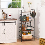 Yoobure 4 Tier Bookshelf - Image 6