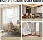 Joydeco Blackout Curtains for Bedroom - Image 8