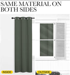 NICETOWN Window Treatment Thermal Insulated Solid Grommet Blackout - Image 6