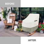 Patio Rocking Chair Cover 2-Pack, Rocking Chair Covers - Image 7