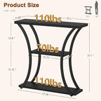 Hoctieon 3 Tier Console Table - Image 2