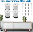 3 Inch Metal Furniture Legs - Image 2