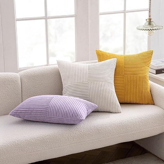 MIULEE Purple Decorative Throw Pillow Covers - Image 5