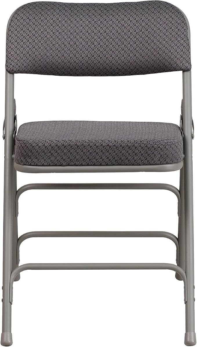 Flash Furniture 2 Pack HERCULES Series Premium Curved Triple Braced & Double - Image 6