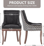 Modern Dining Chairs Set of 4, High Back Dining Chairs Side Chairs - Image 3